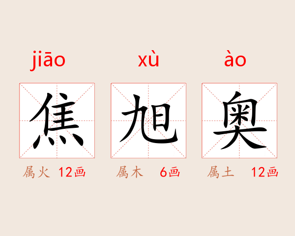 焦旭奥