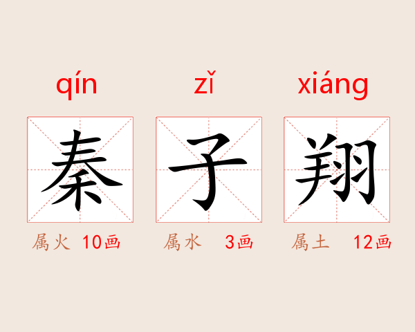 秦子翔