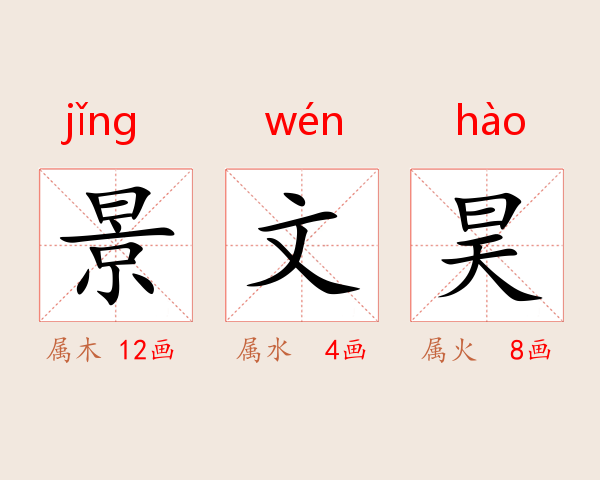景文昊