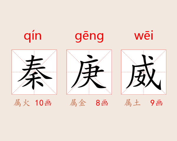 秦庚威