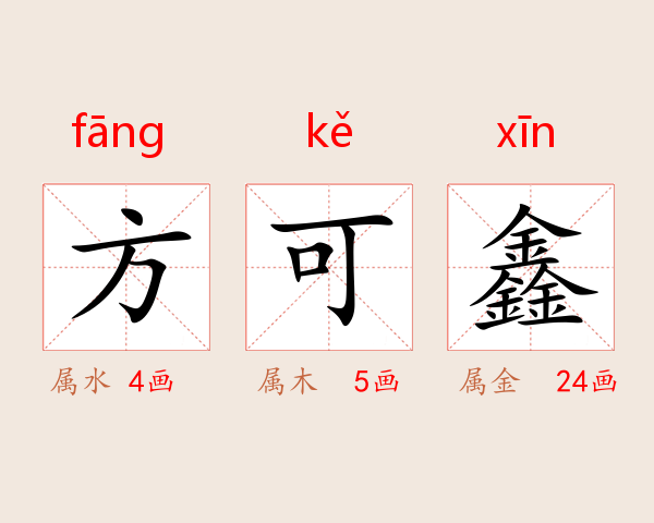 方可鑫