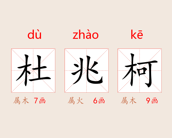 杜兆柯