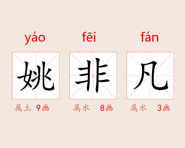 姚非凡