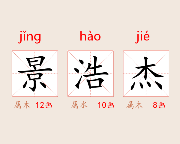 景浩杰