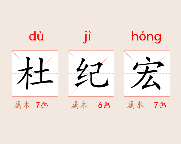 杜纪宏