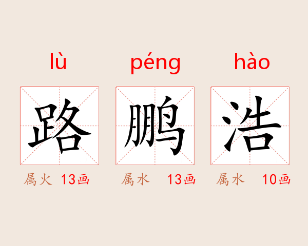 路鹏浩