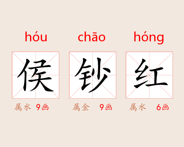 侯钞红