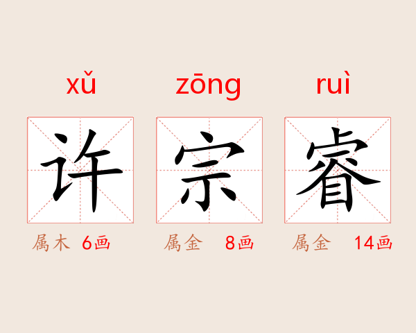 许宗睿
