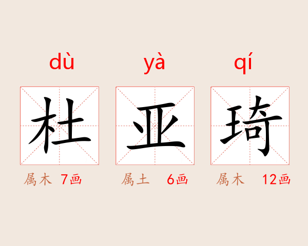 杜亚琦