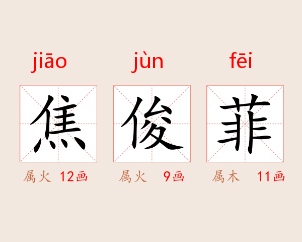 焦俊菲
