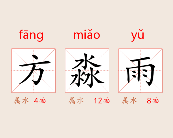 方淼雨