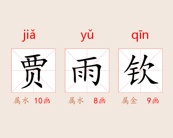 贾雨钦