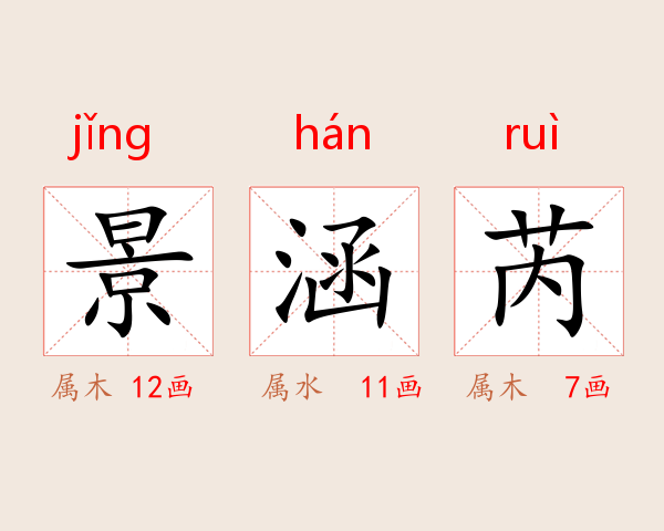 景涵芮