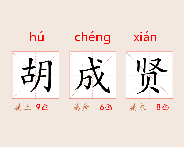 胡成贤