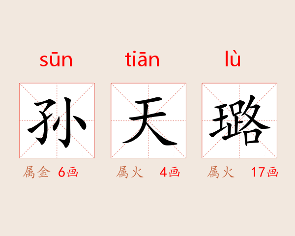 孙天璐