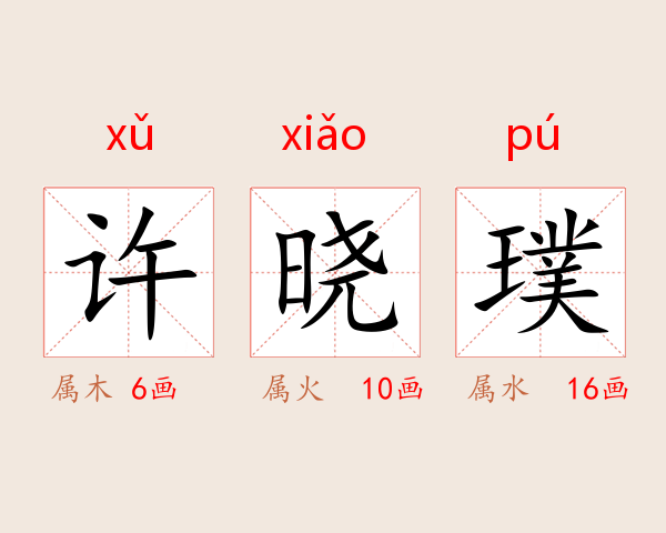 许晓璞