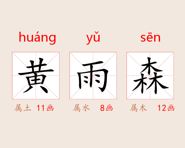 黄雨森