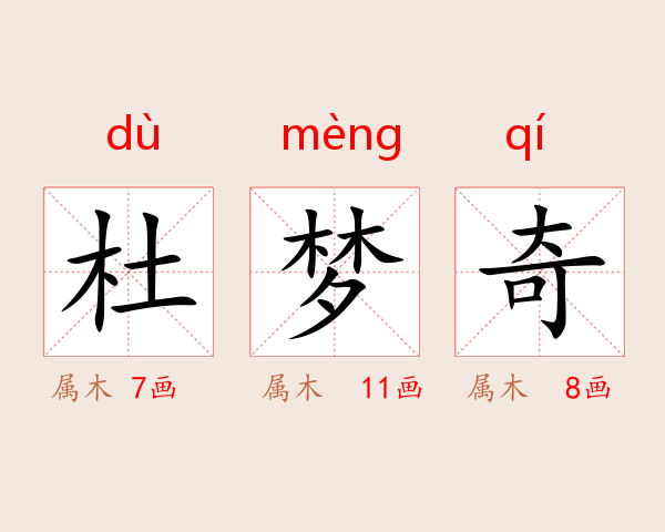 杜梦奇