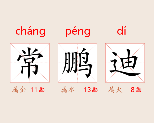 常鹏迪