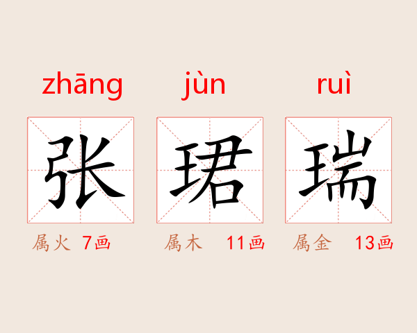 张珺瑞