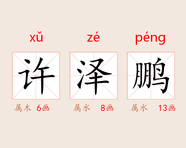 许泽鹏