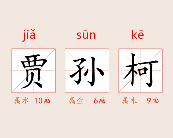 贾孙柯