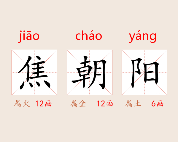 焦朝阳