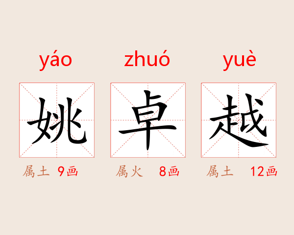 姚卓越