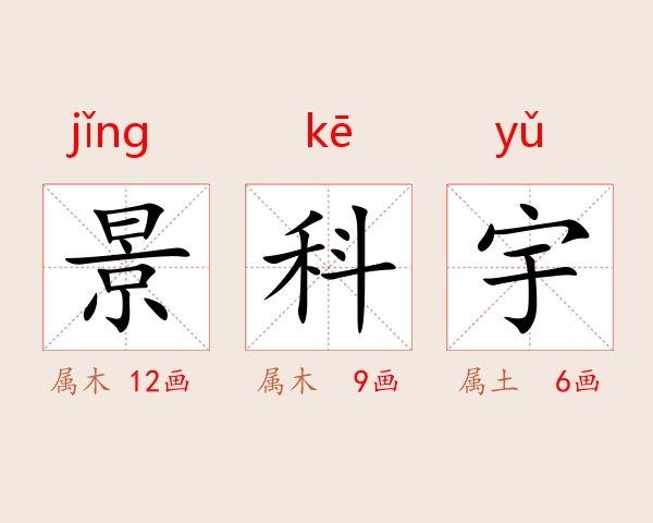景科宇