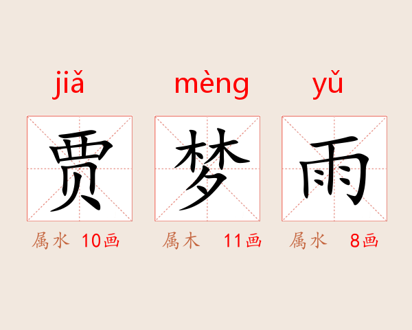 贾梦雨