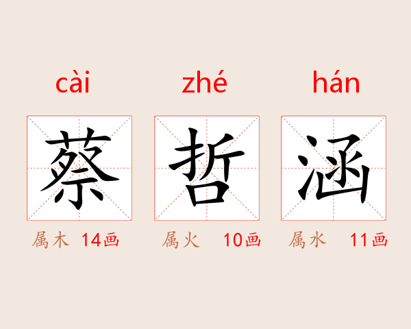 蔡哲涵