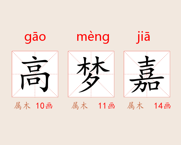 高梦嘉