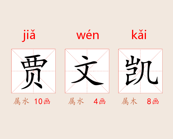 贾文凯