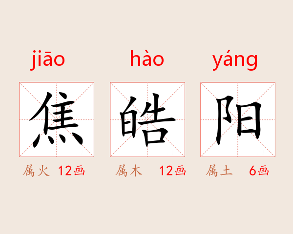 焦皓阳
