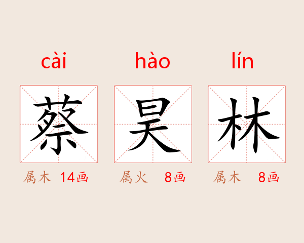 蔡昊林