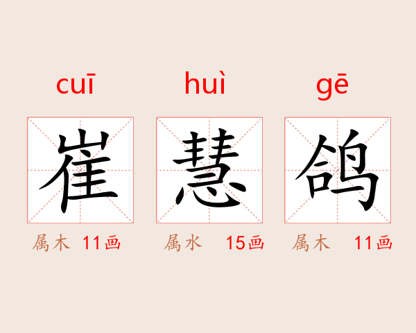 崔慧鸽