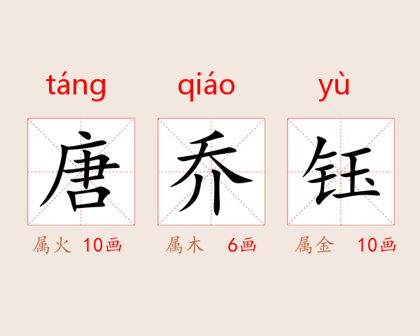 唐乔钰