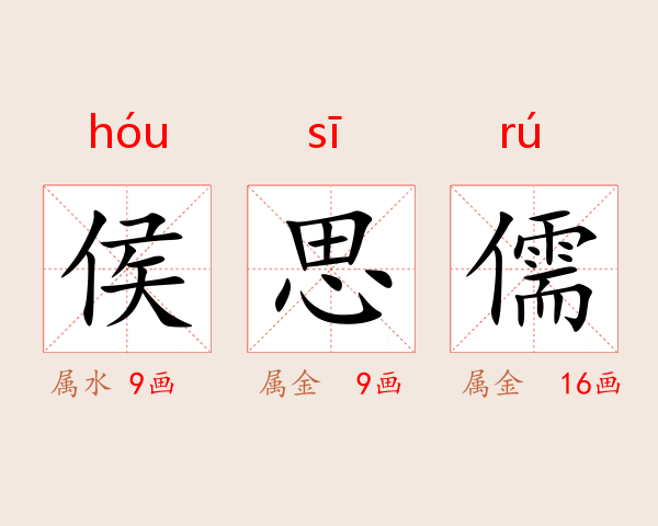 侯思儒