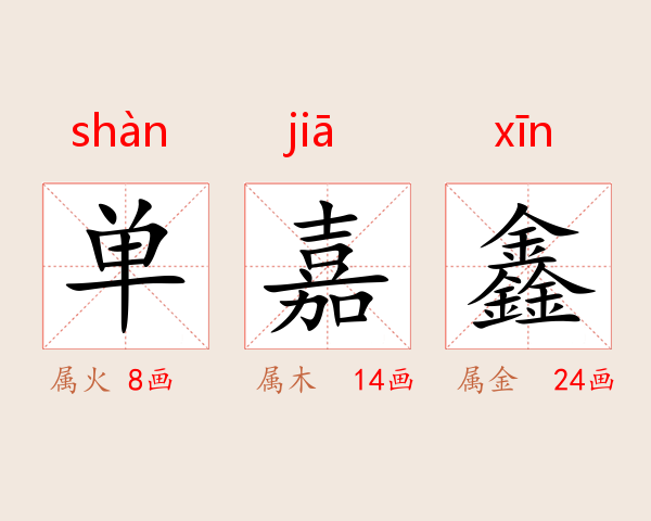 单嘉鑫