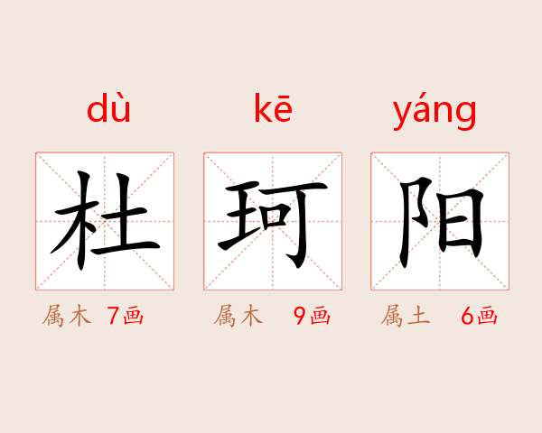 杜珂阳