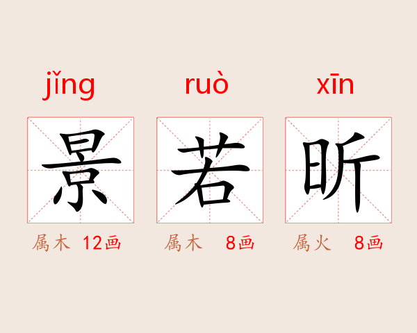 景若昕