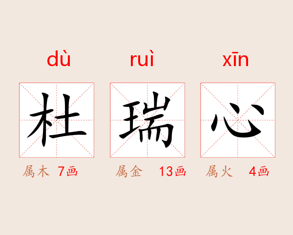 杜瑞心