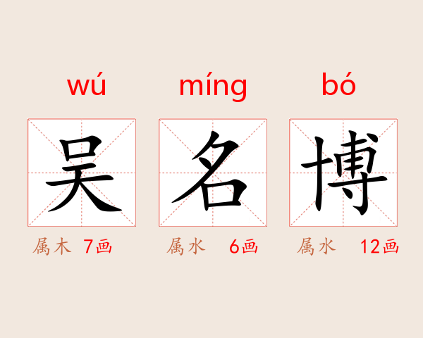 吴名博