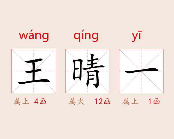 王晴一