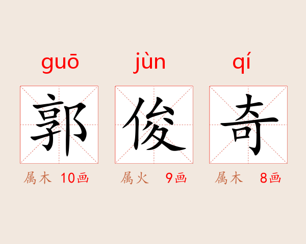 郭俊奇