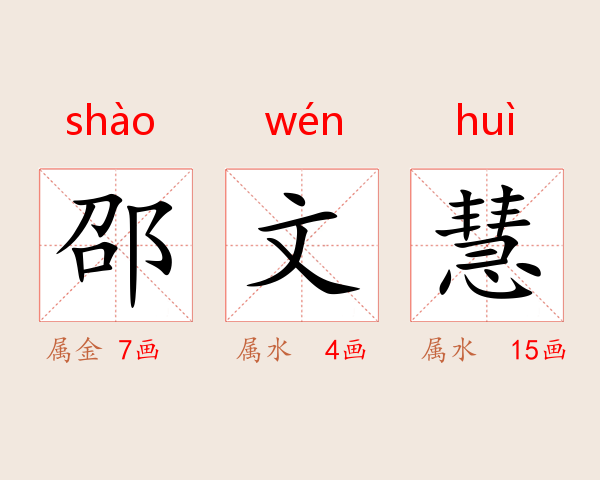 邵文慧