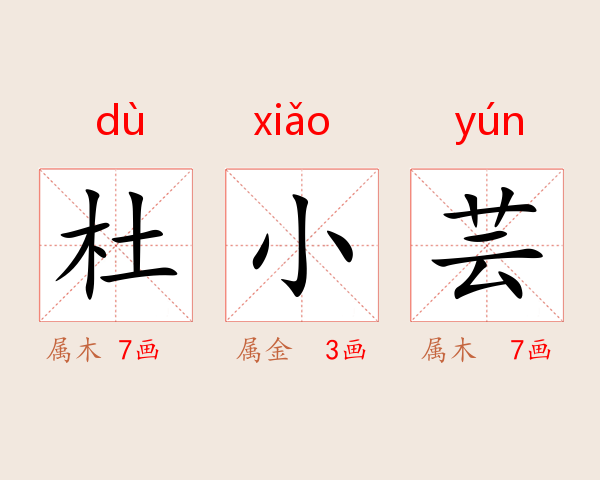杜小芸