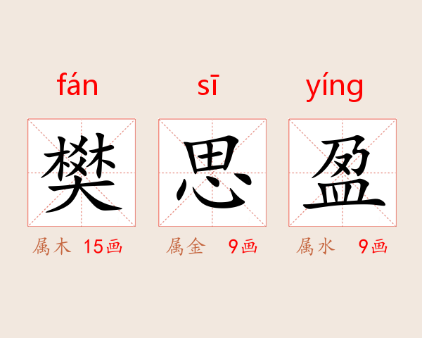 樊思盈