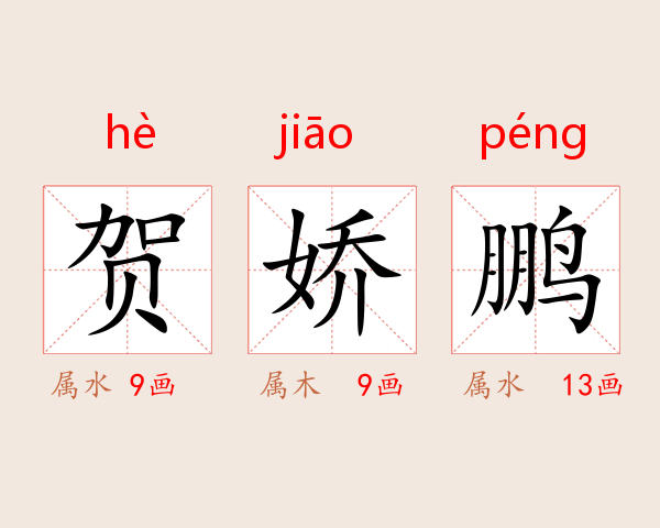 贺娇鹏