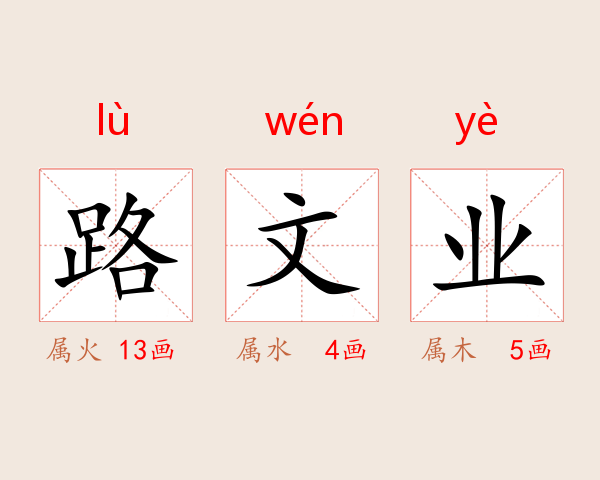 路文业